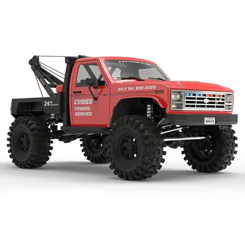 CROSSRC EMO X3 1/8 Scale 4WD Brushless RC Rock Crawler Off-Road Rescue Truck RTR