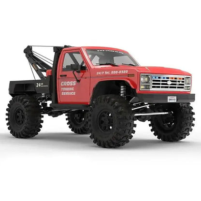 CROSSRC EMO X3 1/8 Scale 4WD Brushless RC Rock Crawler Off-Road Rescue Truck RTR