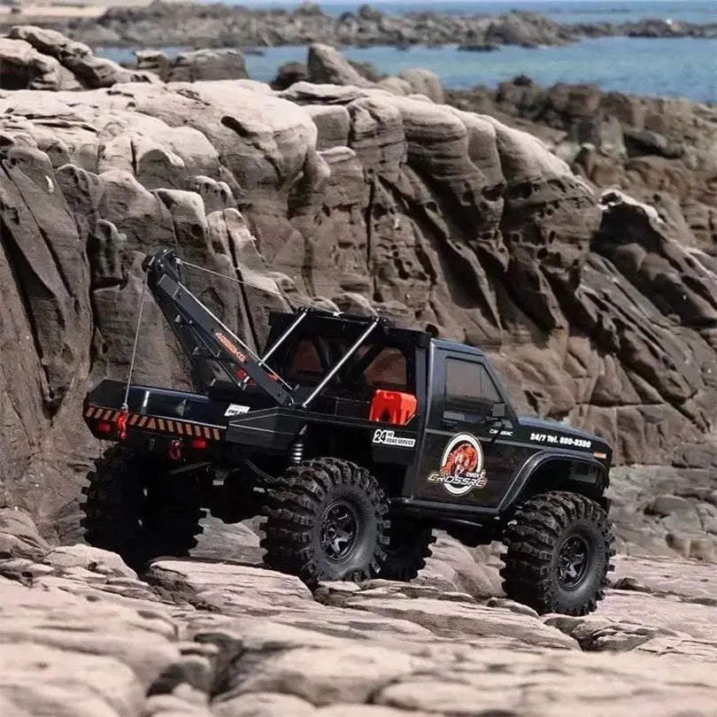 CROSSRC EMO X3 1/8 Scale 4WD Brushless RC Rock Crawler Off-Road Rescue Truck RTR