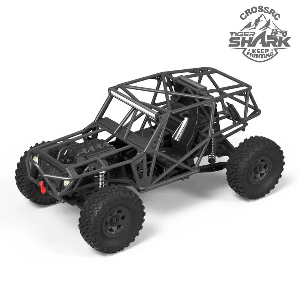 CROSSRC UT4 PRO Tiger Shark 1/7 Scale 4WD Brushless RC Rock Crawler High-Speed Off-Road RTR