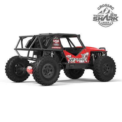 CROSSRC UT4 PRO Tiger Shark 1/7 Scale 4WD Brushless RC Rock Crawler High-Speed Off-Road RTR
