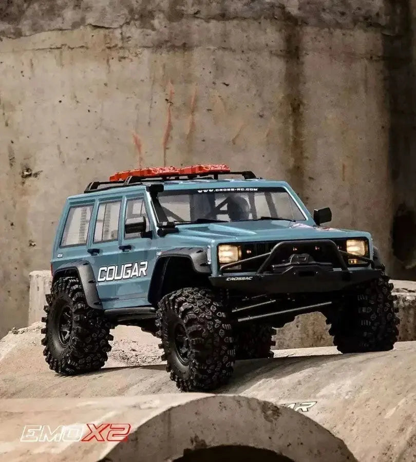 CROSSRC EMO X2 Jeep Grand Cherokee 1/8 Scale 4WD Brushless RC Rock Crawler Off-Road RTR
