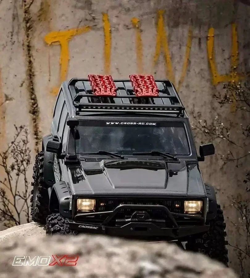CROSSRC EMO X2 Jeep Grand Cherokee 1/8 Scale 4WD Brushless RC Rock Crawler Off-Road RTR