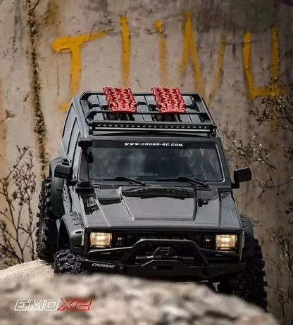 CROSSRC EMO X2 Jeep Grand Cherokee 1/8 Scale 4WD Brushless RC Rock Crawler Off-Road RTR