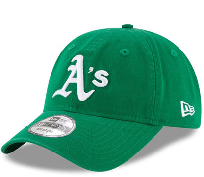 Oakland Athletics New Era Core Fit Replica 49FORTY Fitted Hat - Green