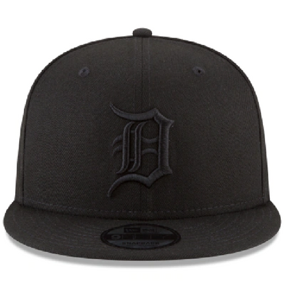 DETROIT TIGERS MLB BASIC 9FIFTY SNAPBACK-Black/Black