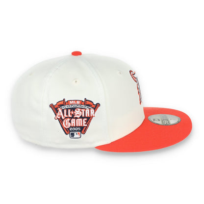 New Era Detroit Tigers 2005 All Star Game Patch 59FIFTY Fitted Hat-Ivory