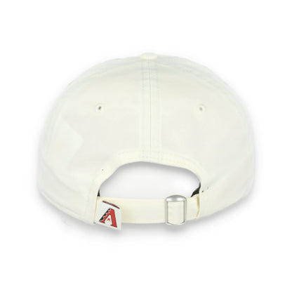 New Era Arizona Diamondbacks Core Classic 2.0 9Twenty Adjustable Hat-Ivory