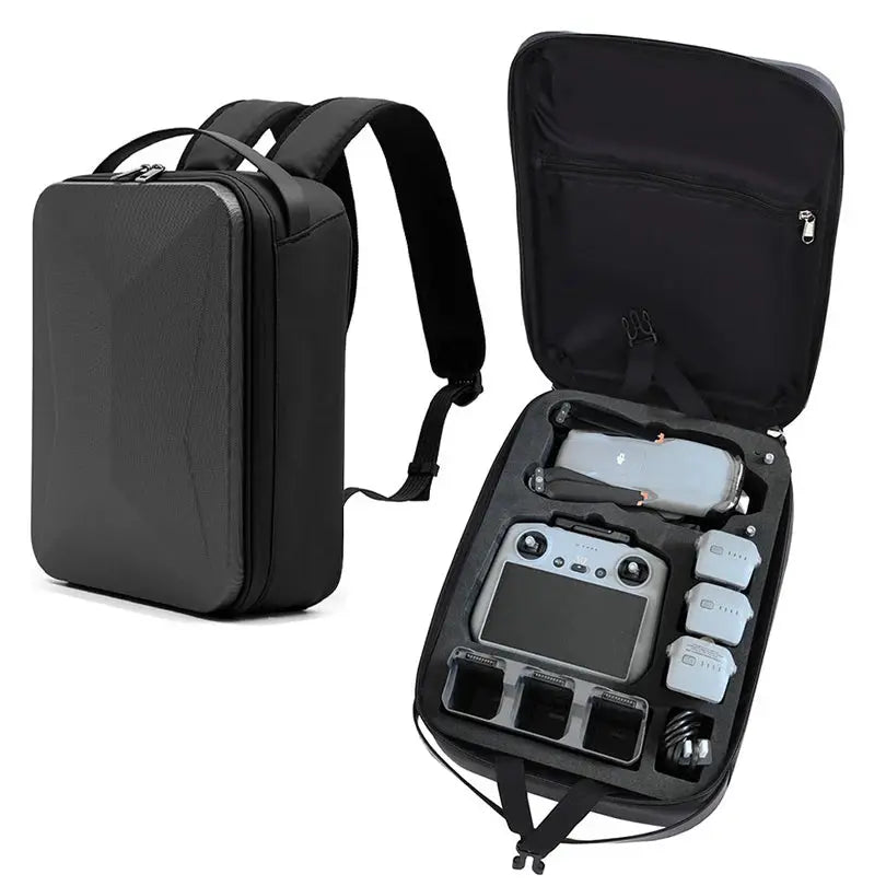 DJI Air 3 Hard Shell Backpack Storage Bag Waterproof Carrying Case Drone Accessories