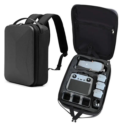DJI Air 3 Hard Shell Backpack Storage Bag Waterproof Carrying Case Drone Accessories