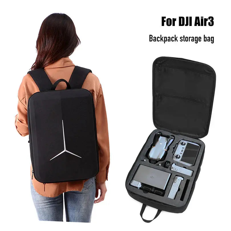 DJI Air 3 Waterproof Hard Shell Drone Backpack Case