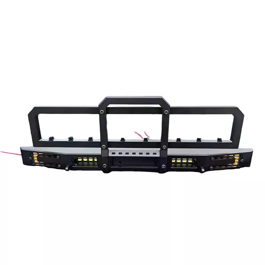 CROSSRC EMO XX XXL 1/6 RC Crawler Metal Front Bumper LED Light Mod Accessory