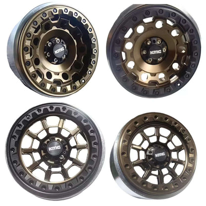 CROSSRC EMO XX XXL 1/6 RC Crawler 3.5-inch Metal Wheel Hub Mod Accessory 4 Sets