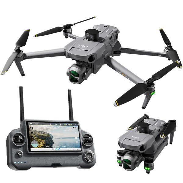 SMRC WING100 8K GPS Drone – 3-Axis Gimbal, Obstacle Avoidance, 5G, Optional Screen Remote