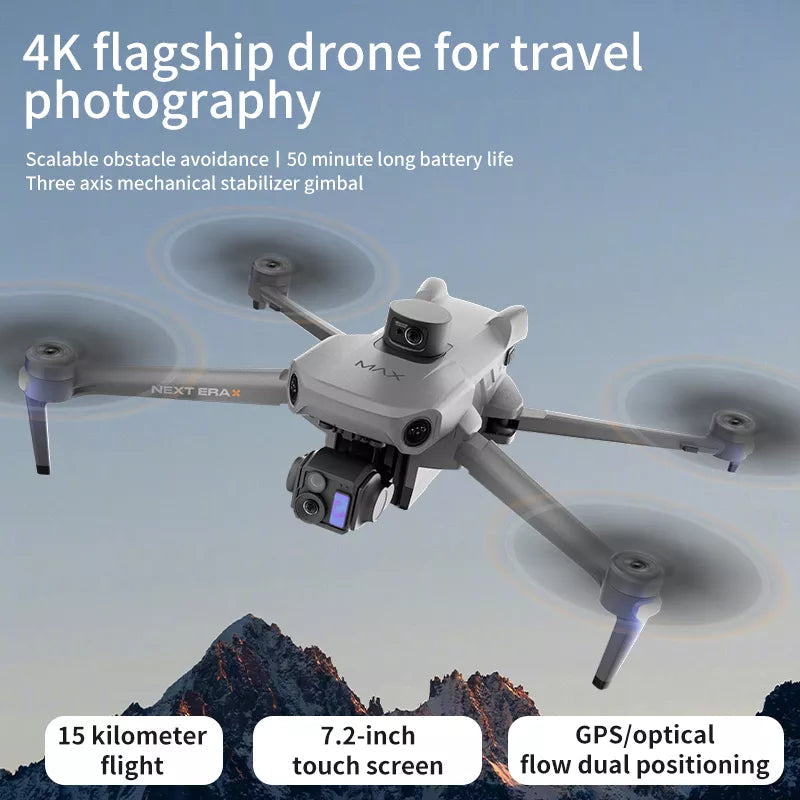 P7 MAX V2 8K Camera Drone, 3-Axis Gimbal, GPS Quadcopter