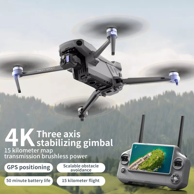 P7 MAX V2 8K Camera Drone, 3-Axis Gimbal, GPS Quadcopter