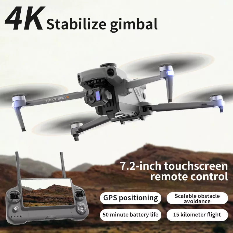 P7 MAX V2 8K Camera Drone, 3-Axis Gimbal, GPS Quadcopter
