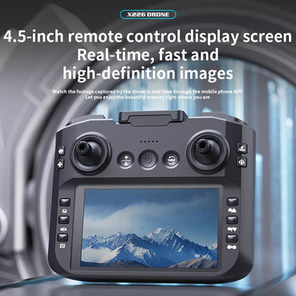 X226 VR Drone Screen Control HD Aerial Photography Dual-Camera Optical Flow Positioning Brushless Quadcopter