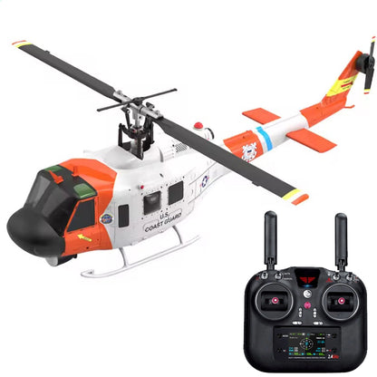 YUXIANG F07S RC Helicopter Huey UH-1D Coast Guard Scale GPS Intelligent Control System