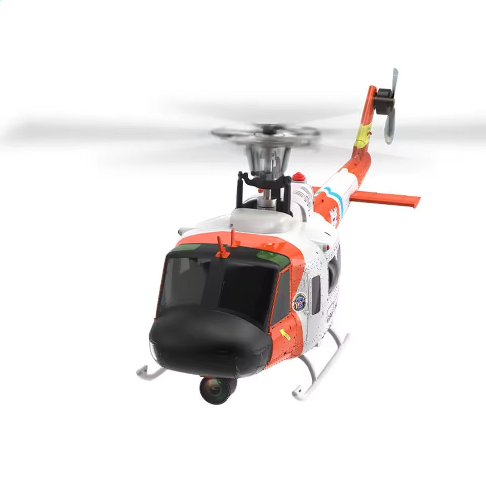 YUXIANG F07S RC Helicopter Huey UH-1D Coast Guard Scale GPS Intelligent Control System
