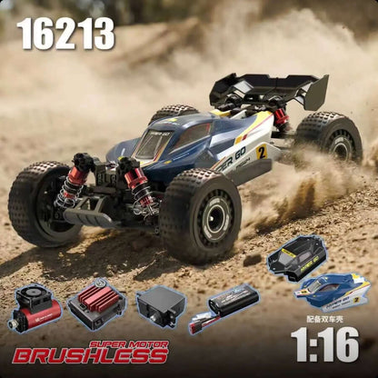 MJX Hyper Go 16213 Brushless 1/16 RC Car 4WD High Speed Off-Road RC Truck