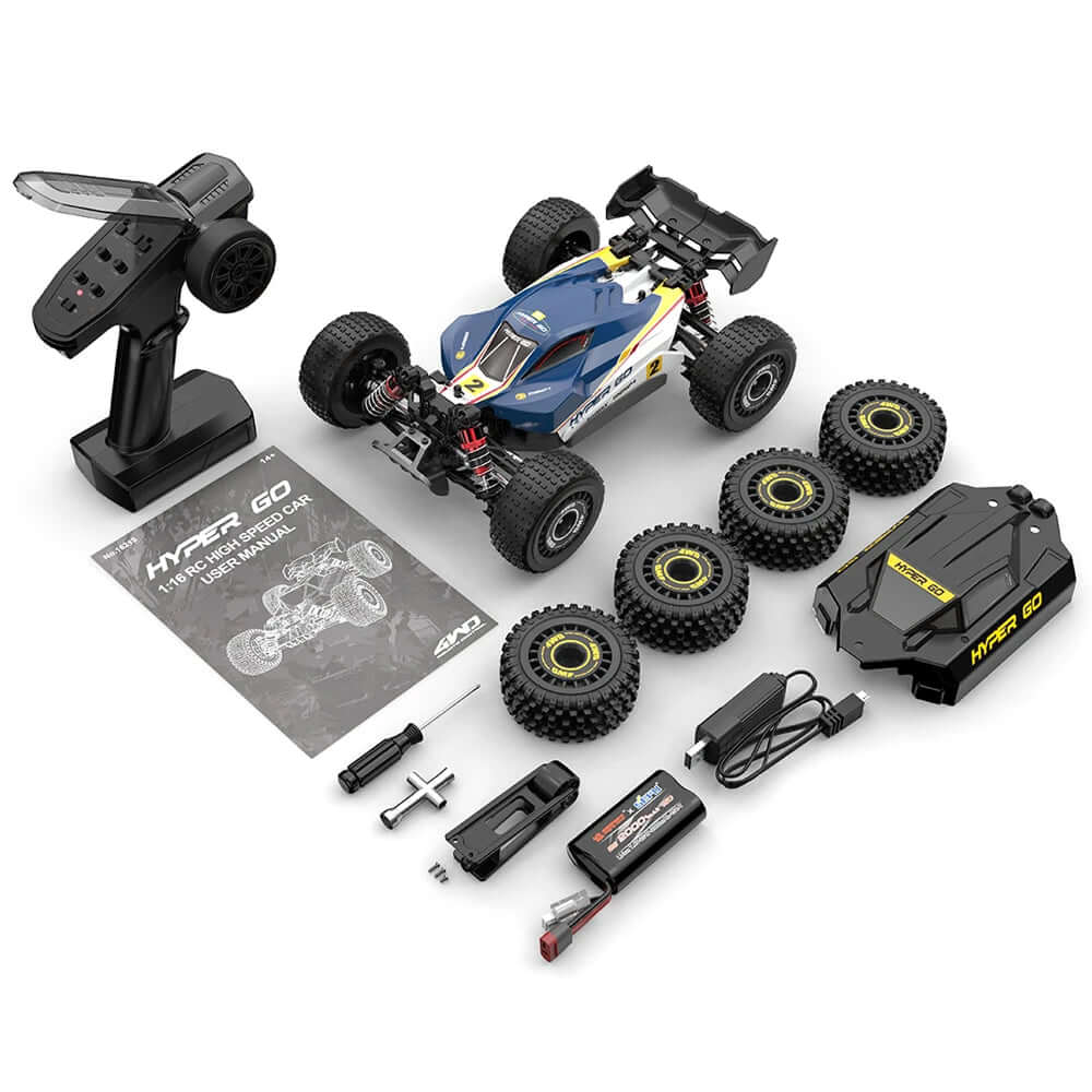 MJX Hyper Go 16213 Brushless 1/16 RC Car 4WD High Speed Off-Road RC Truck