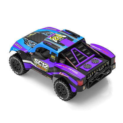 ZD Racing SC12 4WD 3S Brushless RC Car 1/12 Off-Road Short Course Truck Aluminum Alloy Chassis LED Light