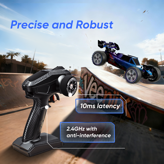 JIUSI WB12-PRO 1/12 RC Car — 80KM/H Brushless 4WD Off-Road Truck 3S Battery RTR