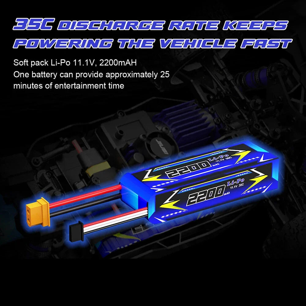 JIUSI WB12-PRO 1/12 RC Car — 80KM/H Brushless 4WD Off-Road Truck 3S Battery RTR