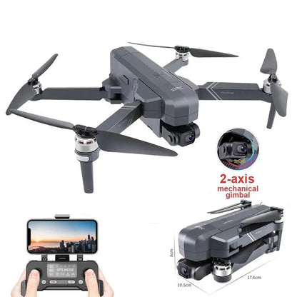 SJRC F11S/F11 4K PRO Drone 2-Axis Gimbal GPS 3KM 5G WiFi Brushless Foldable Quadcopter RTF