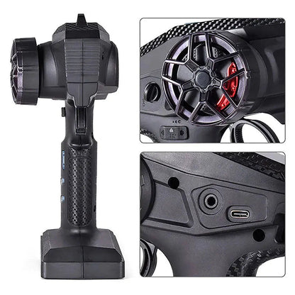 DumboRC X10P-350 10CH 2.4GHZ 4.8-12V RC Transmitter with X10F Receiver for Remote Control Car Boat Tank Toy Accessories