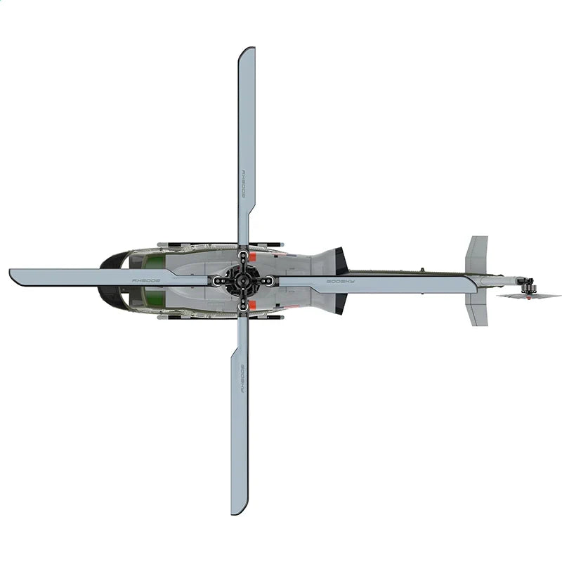 GOOSKY E2 UH-1Y Army Green VENOM RC Helicopter GPS 1:35 Air Rescue Aircraft Model Helicopter