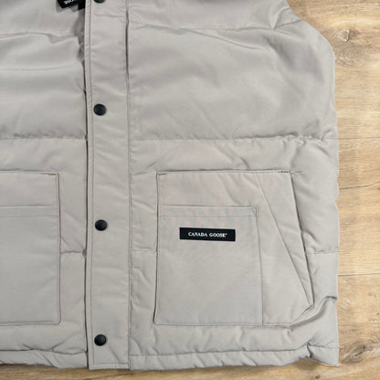 Canada Goose Freestyle Crew Vest in Limestone