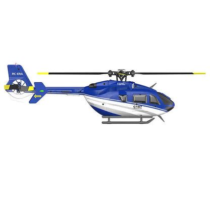 RCERA C187 EC135 1:28 Scale 2.4G 4CH 6-Axis Gyro Altitude Hold Flybarless RC Helicopter RTF