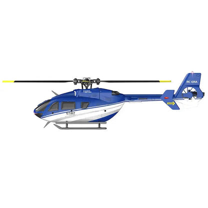 RCERA C187 EC135 1:28 Scale 2.4G 4CH 6-Axis Gyro Altitude Hold Flybarless RC Helicopter RTF