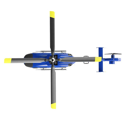 RCERA C187 EC135 1:28 Scale 2.4G 4CH 6-Axis Gyro Altitude Hold Flybarless RC Helicopter RTF