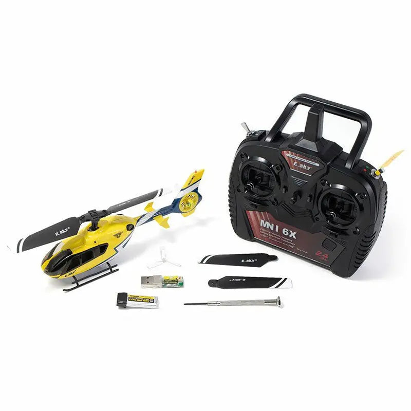 ESKY 150EC EC135 Scale 2.4G 4CH Single-Blade Flybarless Altitude Hold RC Helicopter RTF