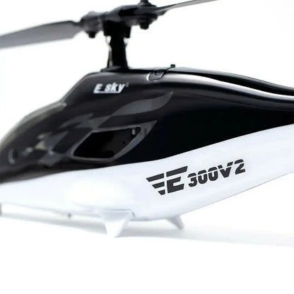 ESKY 300 V2 2.4G 6CH FXZ 6-Axis Gyro Flybarless Brushless RC Helicopter RTF