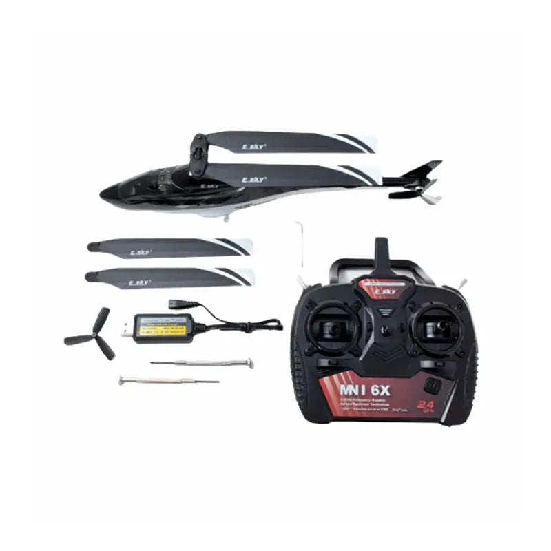 ESKY 300 V2 2.4G 6CH FXZ 6-Axis Gyro Flybarless Brushless RC Helicopter RTF