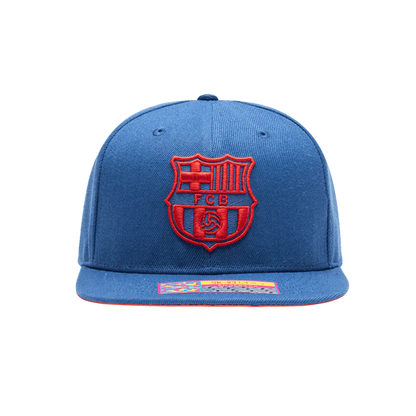 Fan Ink FC Barcelona Crayon Snapback Hat