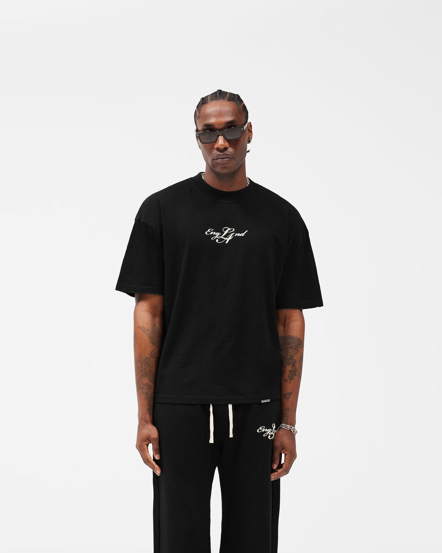 Represent EngLAnd T-Shirt in Jet Black