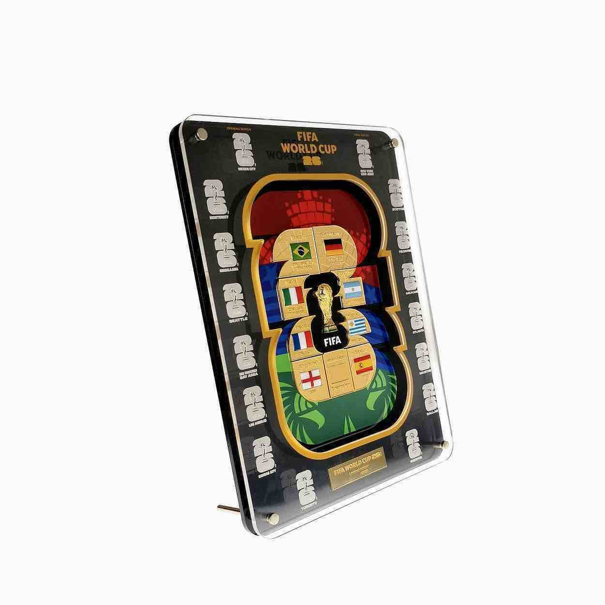 FIFA World Champion Pin Collection Set (DIY Champion Flag)