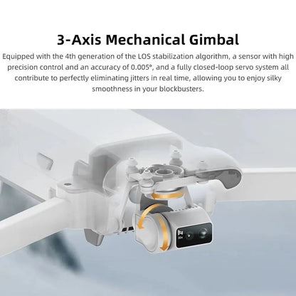 FIMI X8 TELE 4K Drone 3-Axis Gimbal HDR 48MP 30x Camera GPS 10KM Professional Aerial Photography Quadcopter RTF