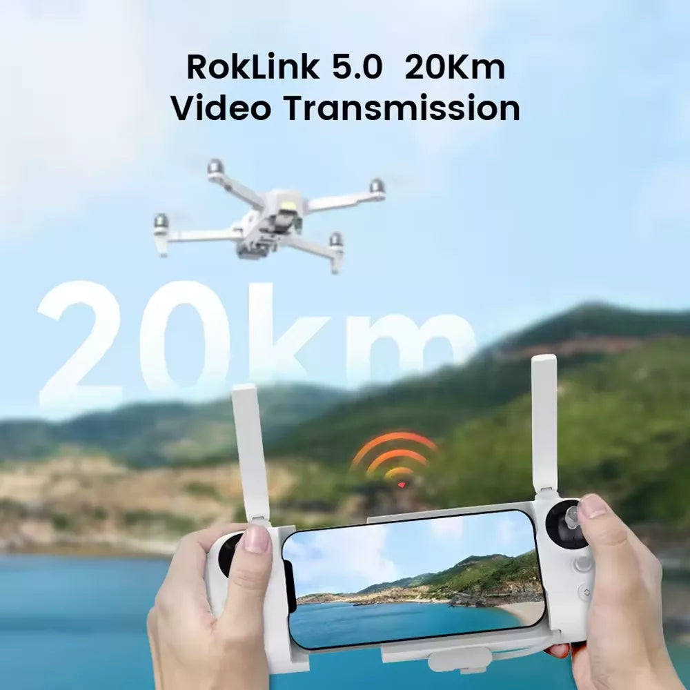 FIMI X8T V384 4K Drone Infrared Thermal Imaging 3-Camera Gimbal RokLink 5.0 20KM GPS Professional Quadcopter RTF