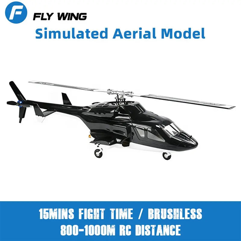 FLYWING Airwolf FW450L V3 Scale 6CH GPS Altitude Hold Brushless RC Helicopter PNP/RTF