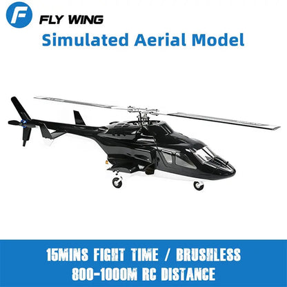 FLYWING Airwolf FW450L V3 Scale 6CH GPS Altitude Hold Brushless RC Helicopter PNP/RTF