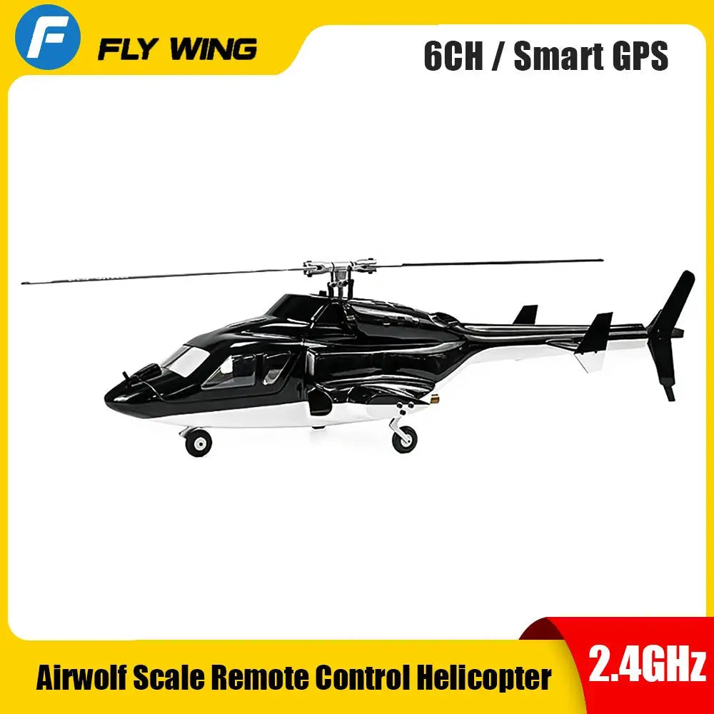 FLYWING Airwolf FW450L V3 Scale 6CH GPS Altitude Hold Brushless RC Helicopter PNP/RTF