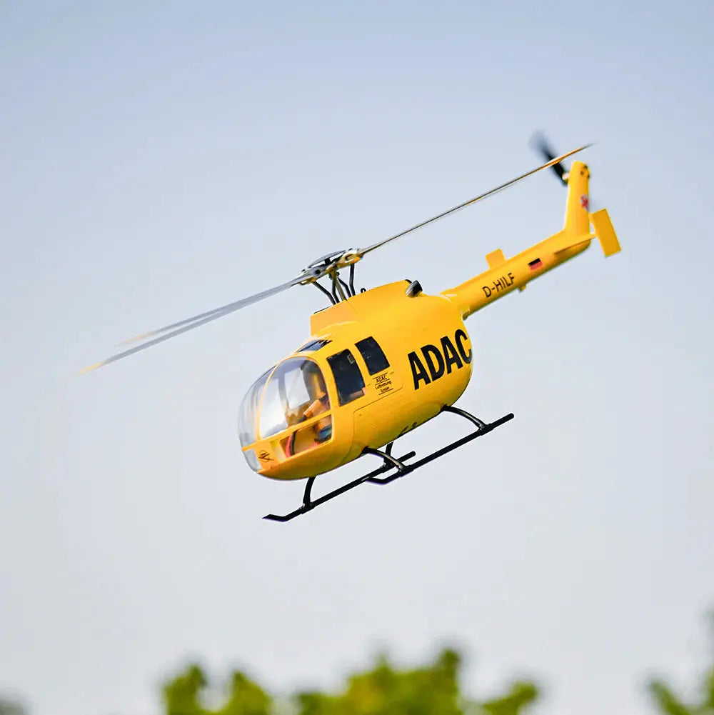 FLYWING BO-105 450L Scale 6CH Brushless GPS Altitude Hold H1 Flight Controller RC Helicopter PNP/RTF