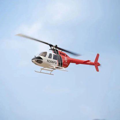 FLYWING Bell 206 V3 470 Scale 6CH GPS ACE Flight Control System Brushless RC Helicopter RTF