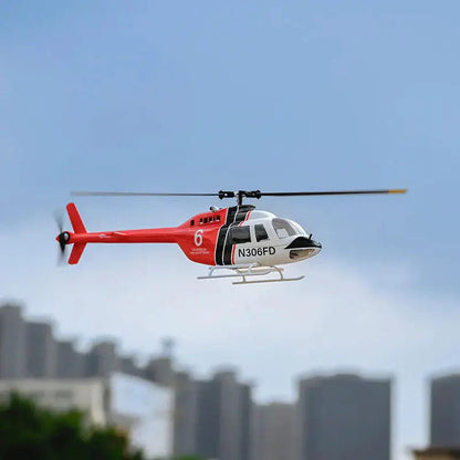FLYWING Bell 206 V3 470 Scale 6CH GPS ACE Flight Control System Brushless RC Helicopter RTF
